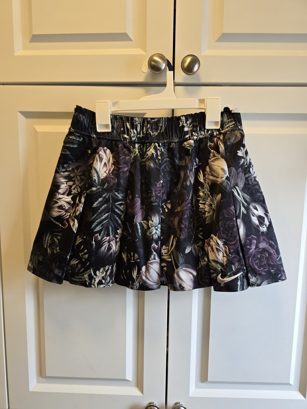 Nike Court Flex Paris Collection Pleated Floral Tennis Skort French Open Tulip M